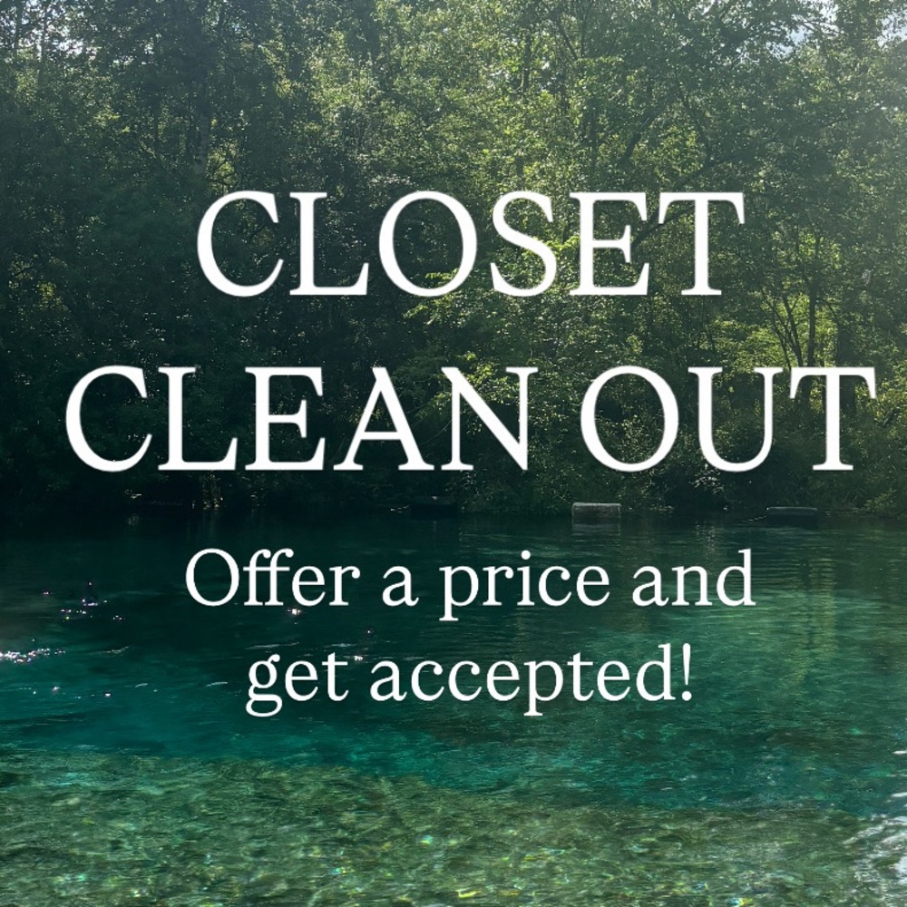Closet Clean Out - Make an Offer